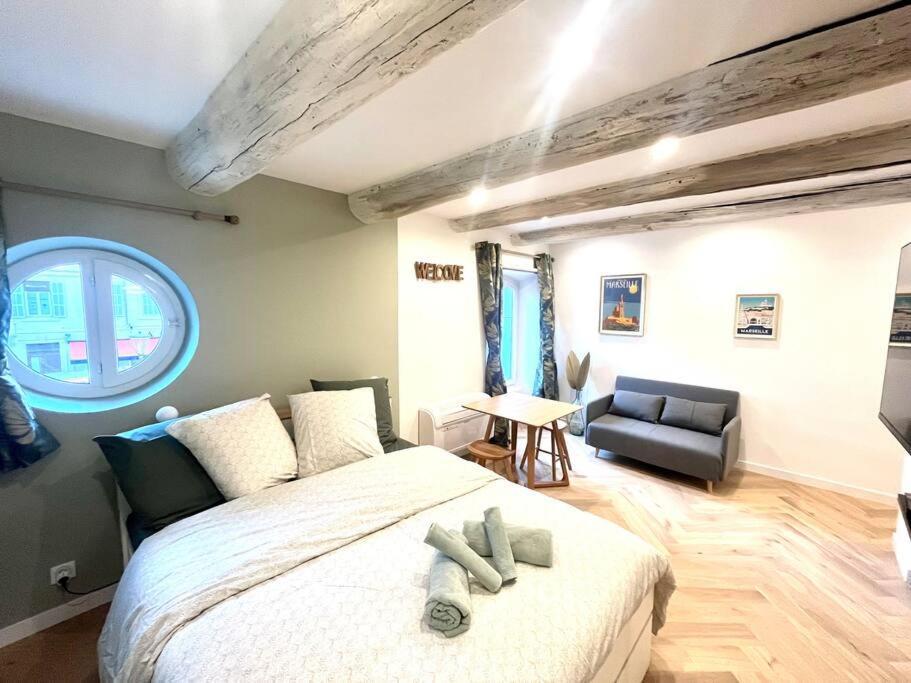 Апартаменты Cocon Cosy Au Coeur Du Vieux Port Марсель Экстерьер фото